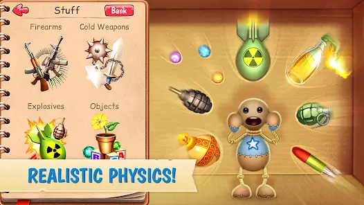 تحميل لعبة Kick the Buddy مهكرة 2022 من ميديا فاير